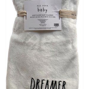 RAE DUNN Super Plush "Dreamer" Baby Blanket